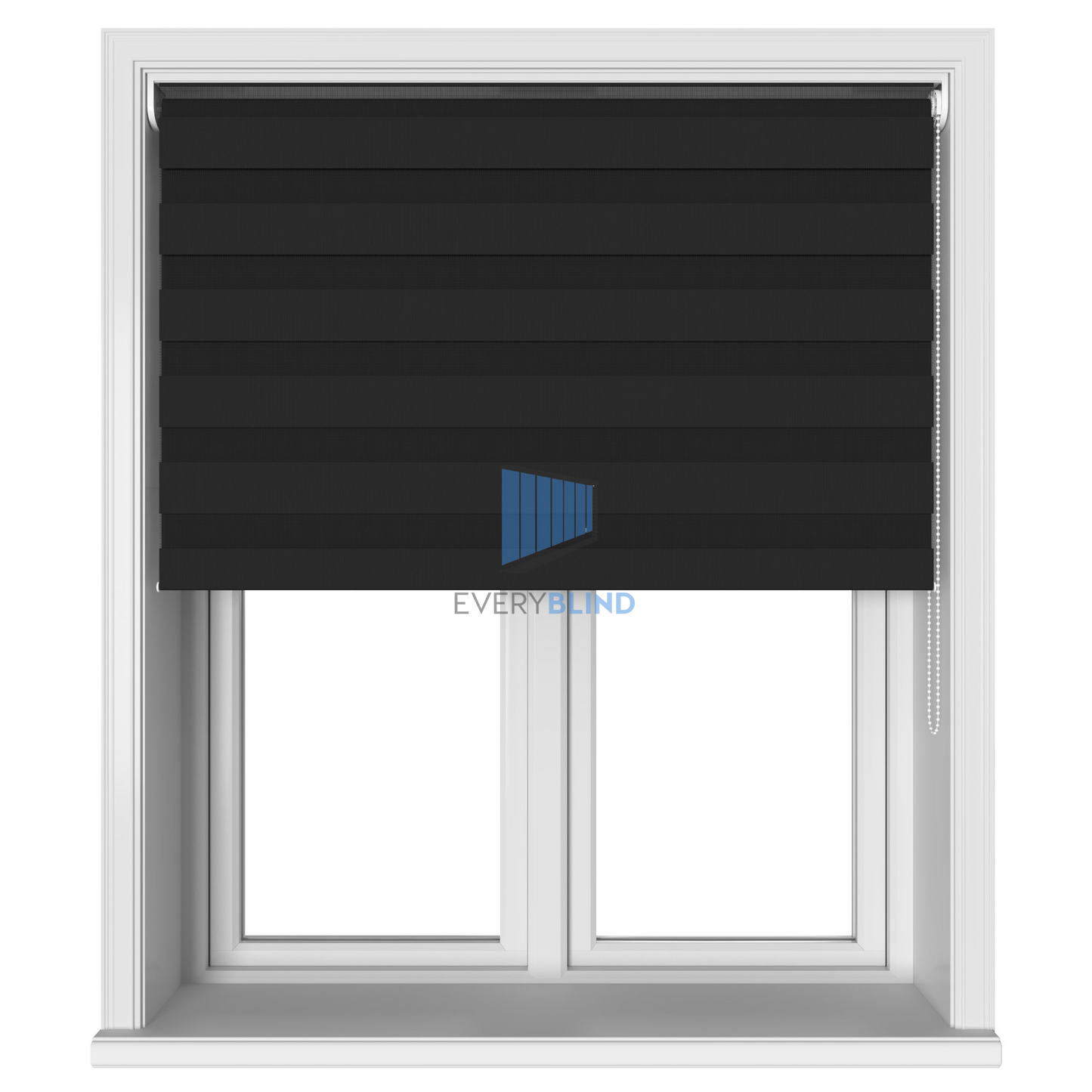 Striped Midnight Filter Blinds
