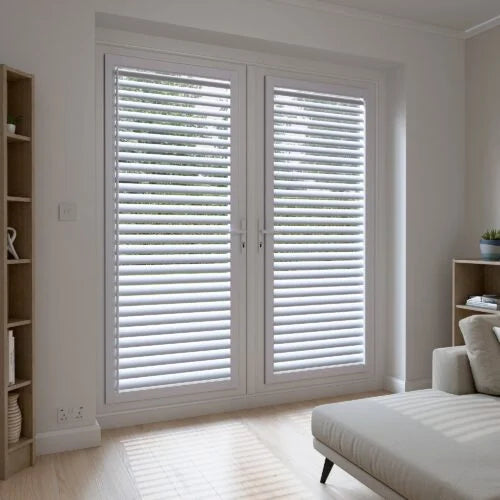 Arctic White Perfect Fit Shutters Lite – Made to Measure