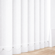Feather Weave White - 89mm Vertical Blind Slats