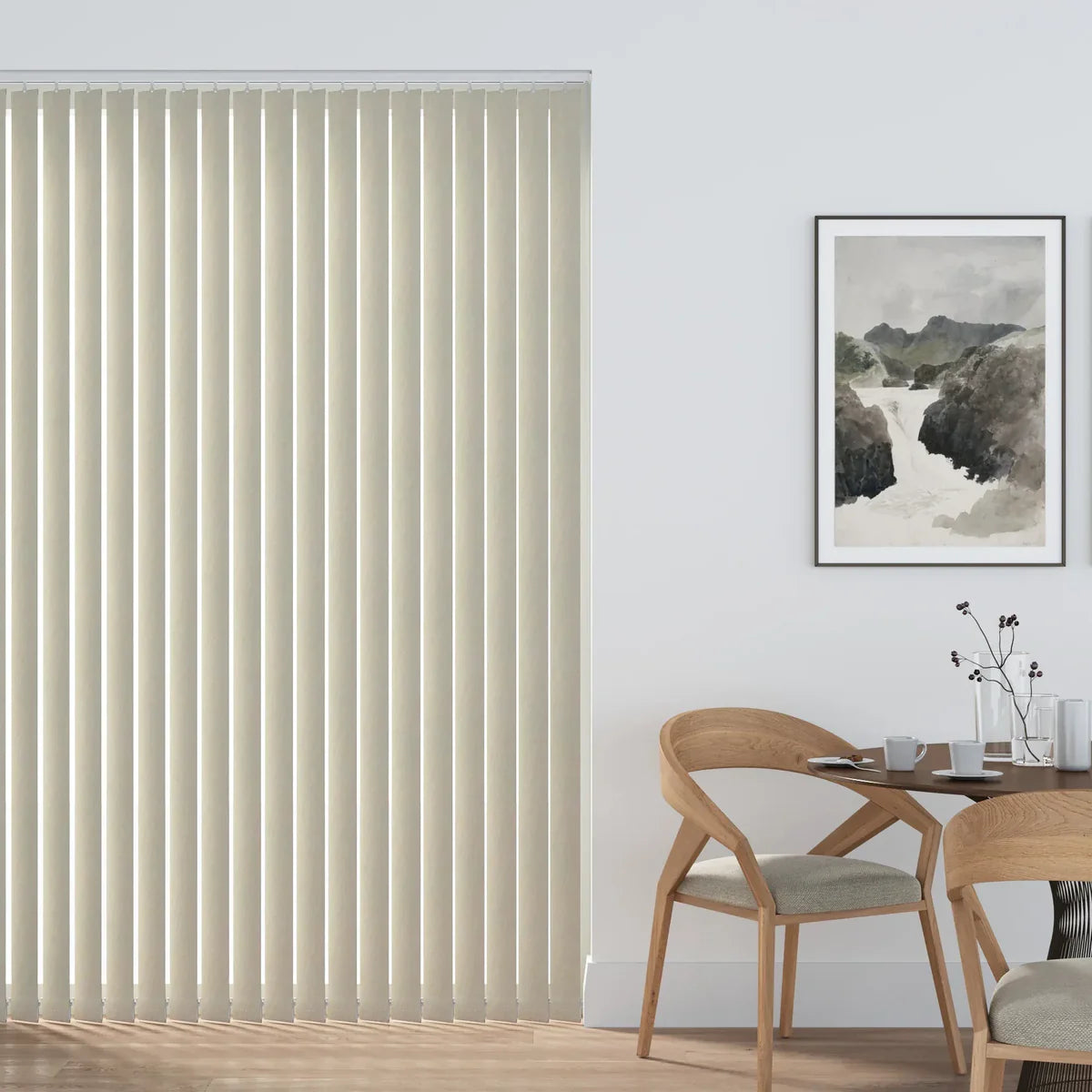 Atlantic Cream - 89mm Vertical Blind Slats