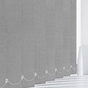 Aqualush Steel - 89mm Vertical Blind Slats