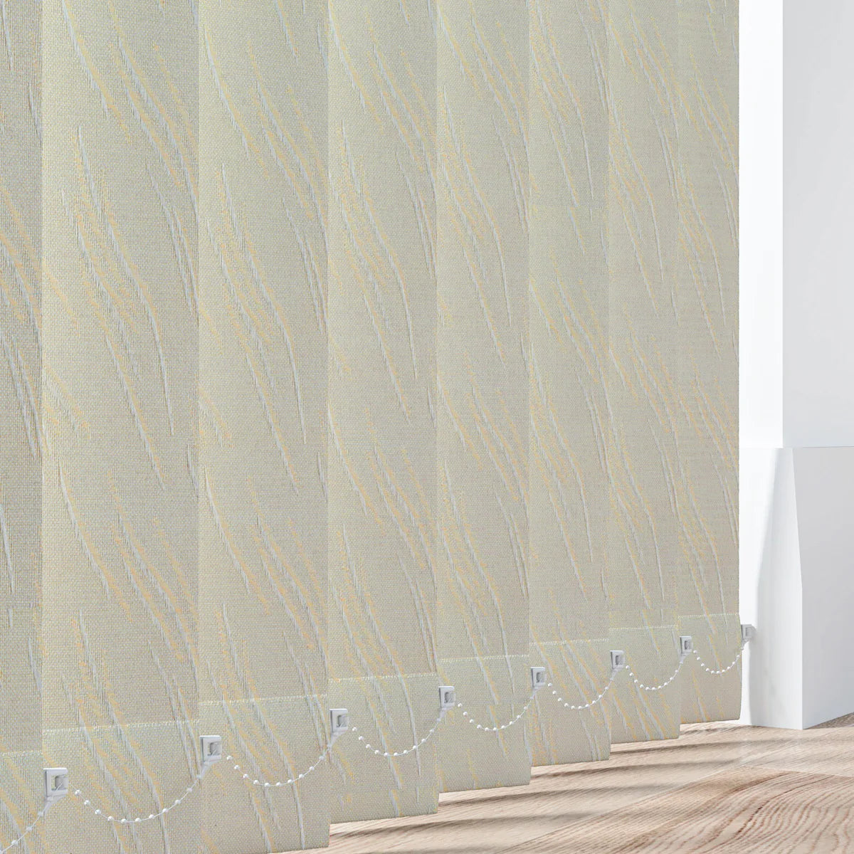 Atlantic Cream - 89mm Vertical Blind Slats