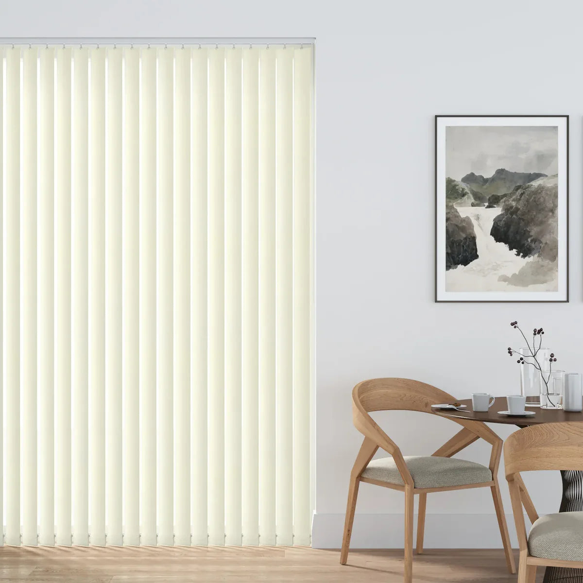 Cloud Cream - 89mm Vertical Blind Slats