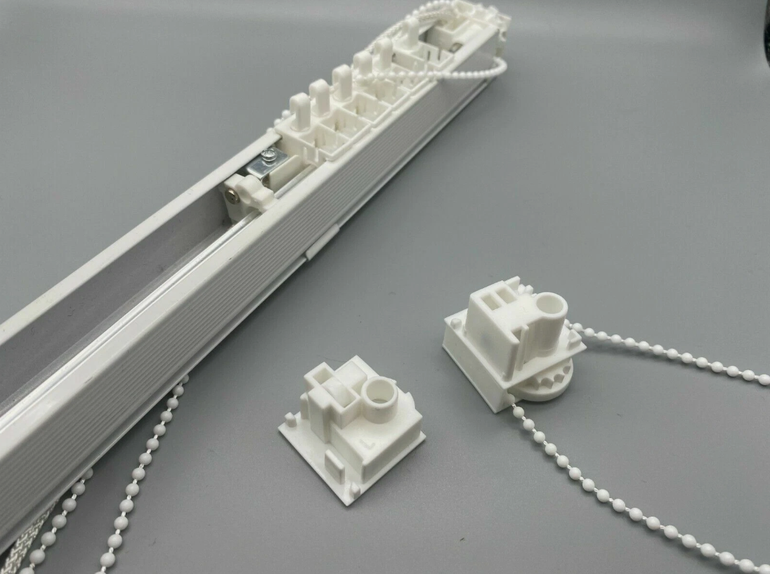 Vertical Blind Headrail End Set – Control End, Idle End, Chain & Cord