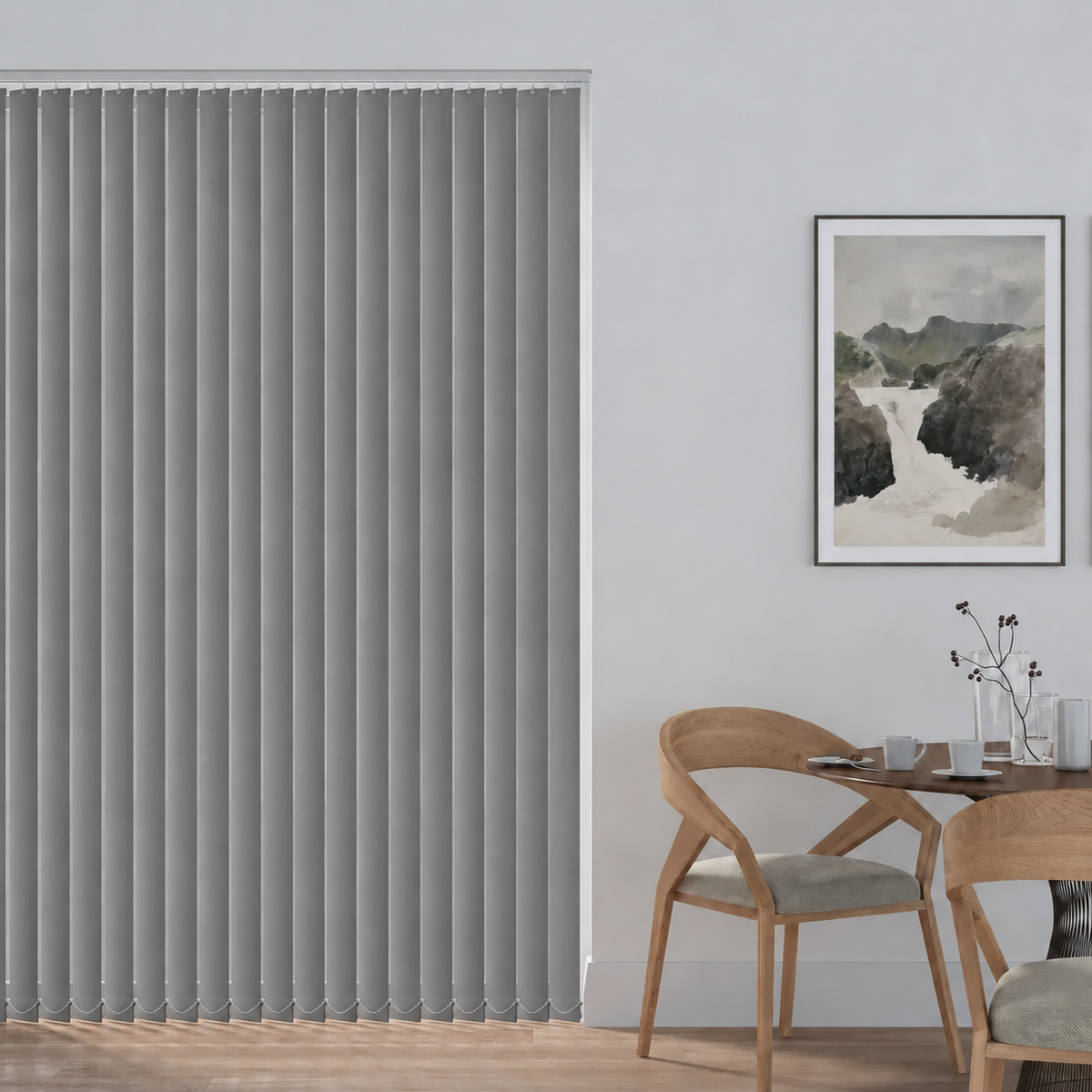 Campden Slate 89mm Replacement Vertical Blind Slats