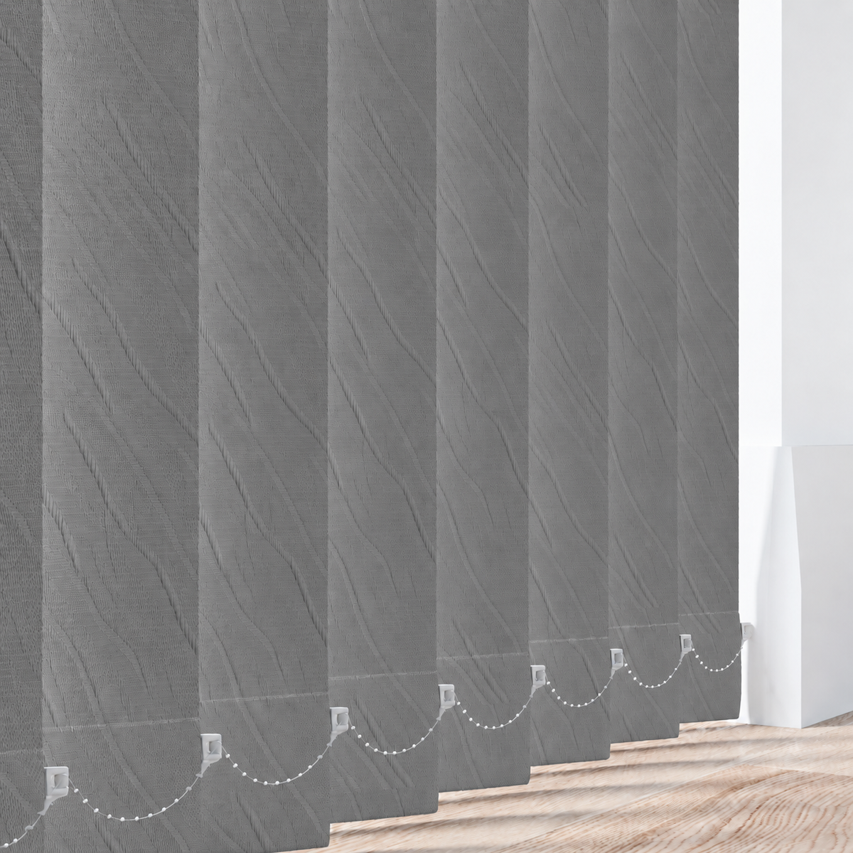 Campden Slate 89mm Replacement Vertical Blind Slats