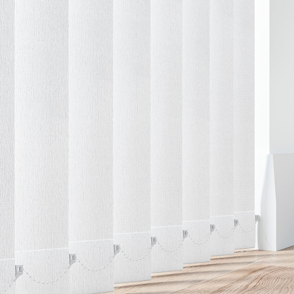 Cloud White - 89mm Vertical Blind Slats