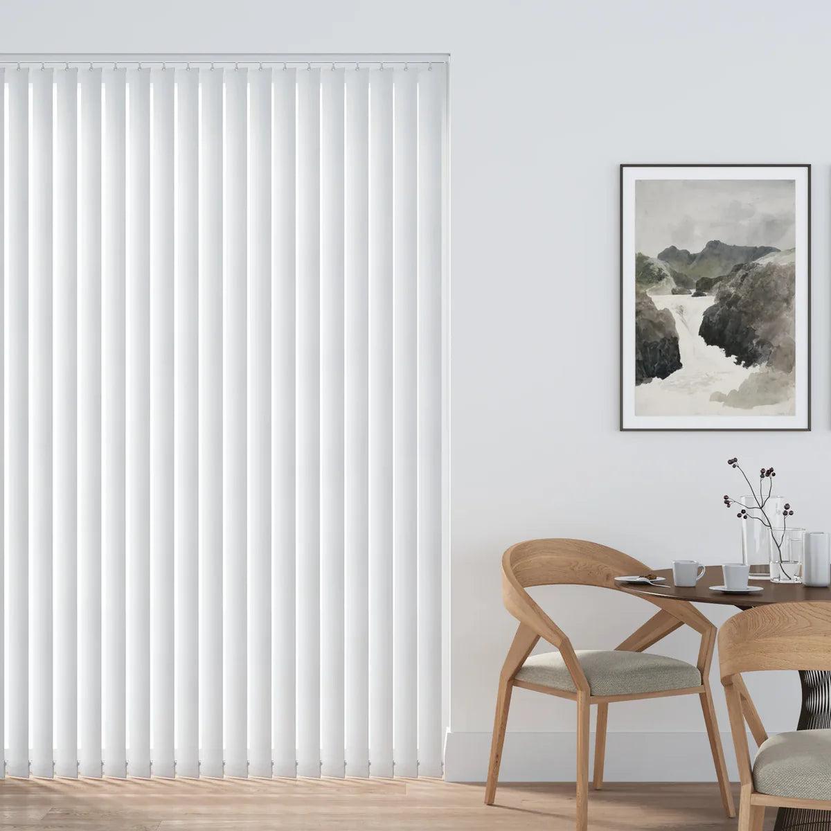 Daisy White - 89mm Vertical Blind Slats