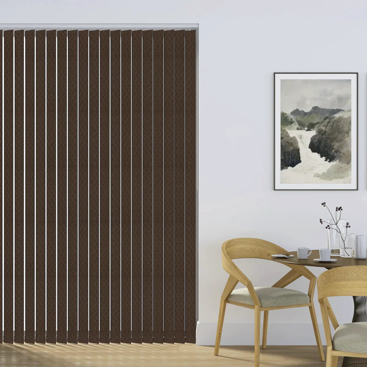 Dolphin Brown - 89mm Vertical Blind Slats