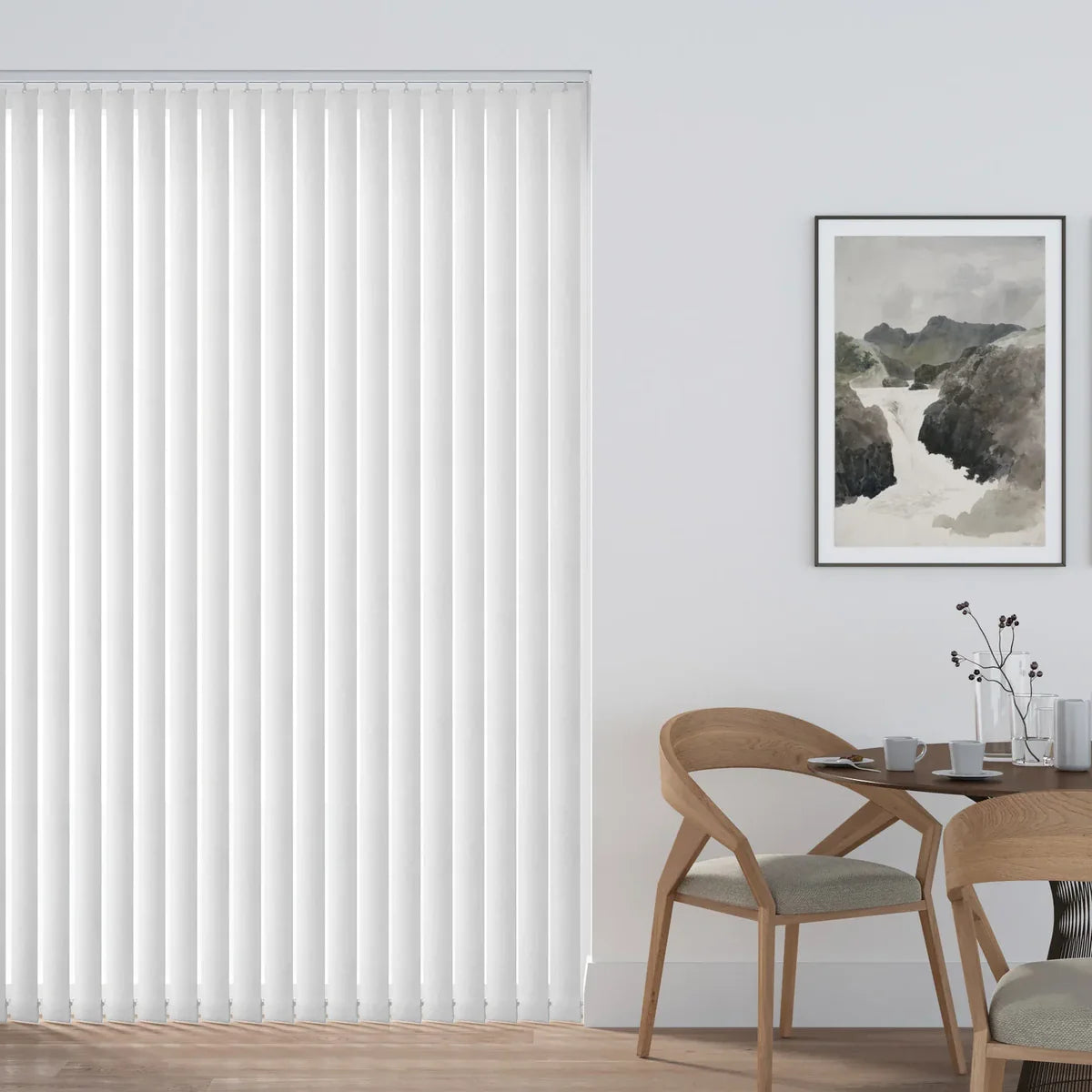 Dolphin White - 89mm Vertical Blind Slats