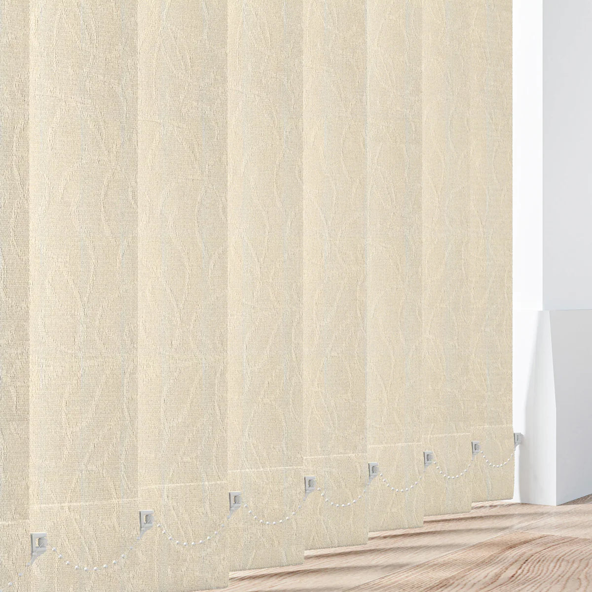 Daisy Cream - 89mm Vertical Blind Slats