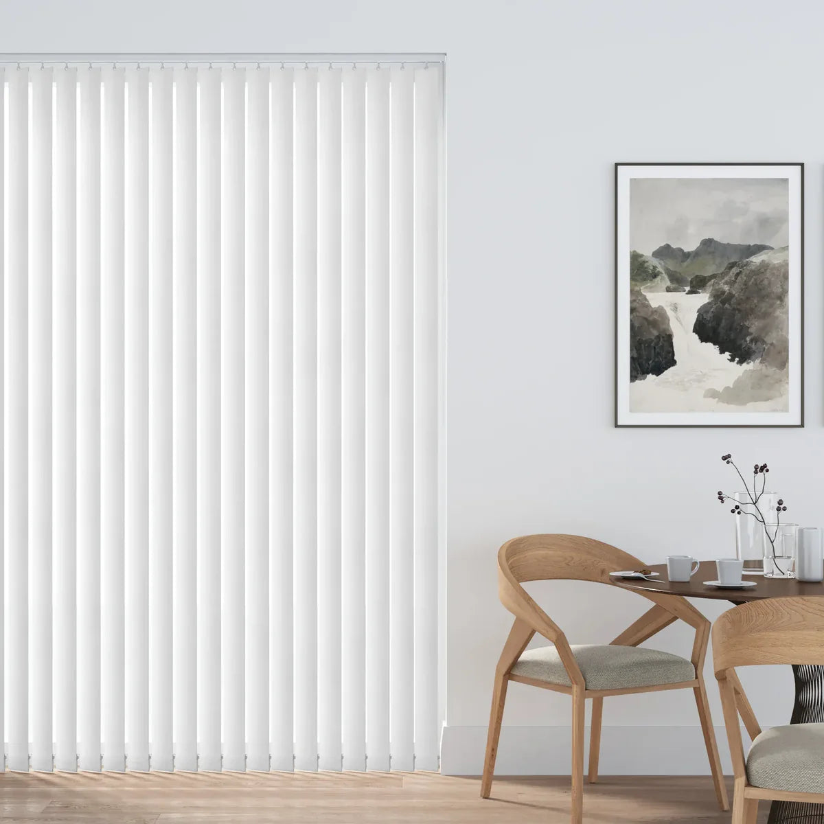 Fabian White - 89mm Vertical Blind Slats
