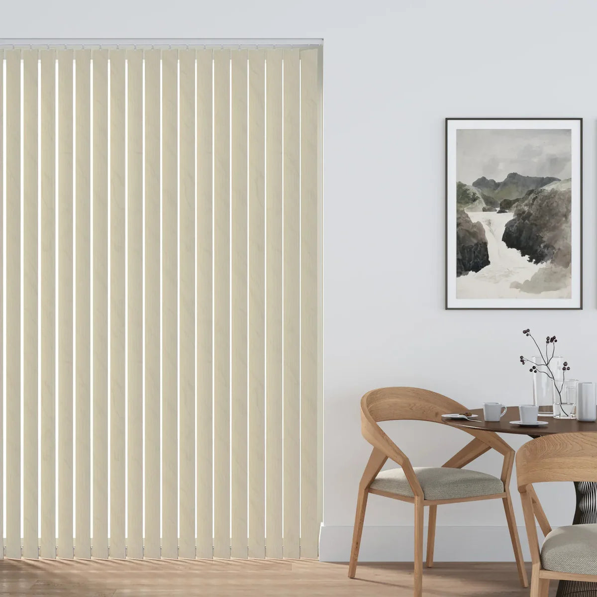 Fiesta Cream - 89mm Vertical Blind Slats