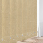 Fabian Beige - 89mm Vertical Blind Slats