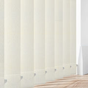 Feather Weave Cream - 89mm Vertical Blind Slats
