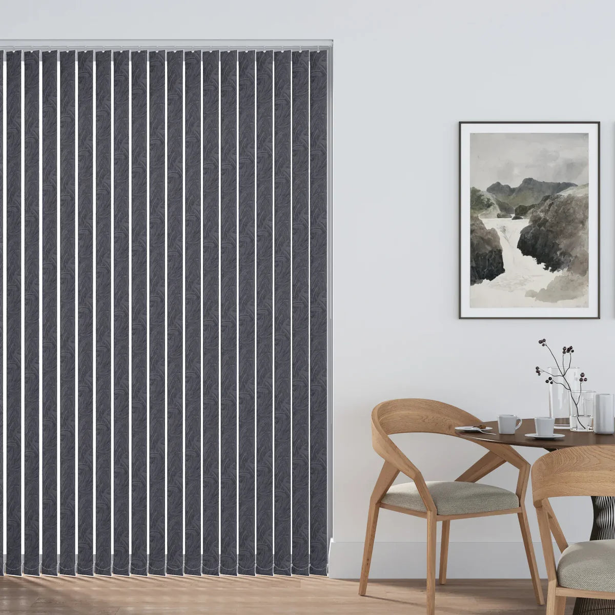 Havana Grey - 89mm Vertical Blind Slats
