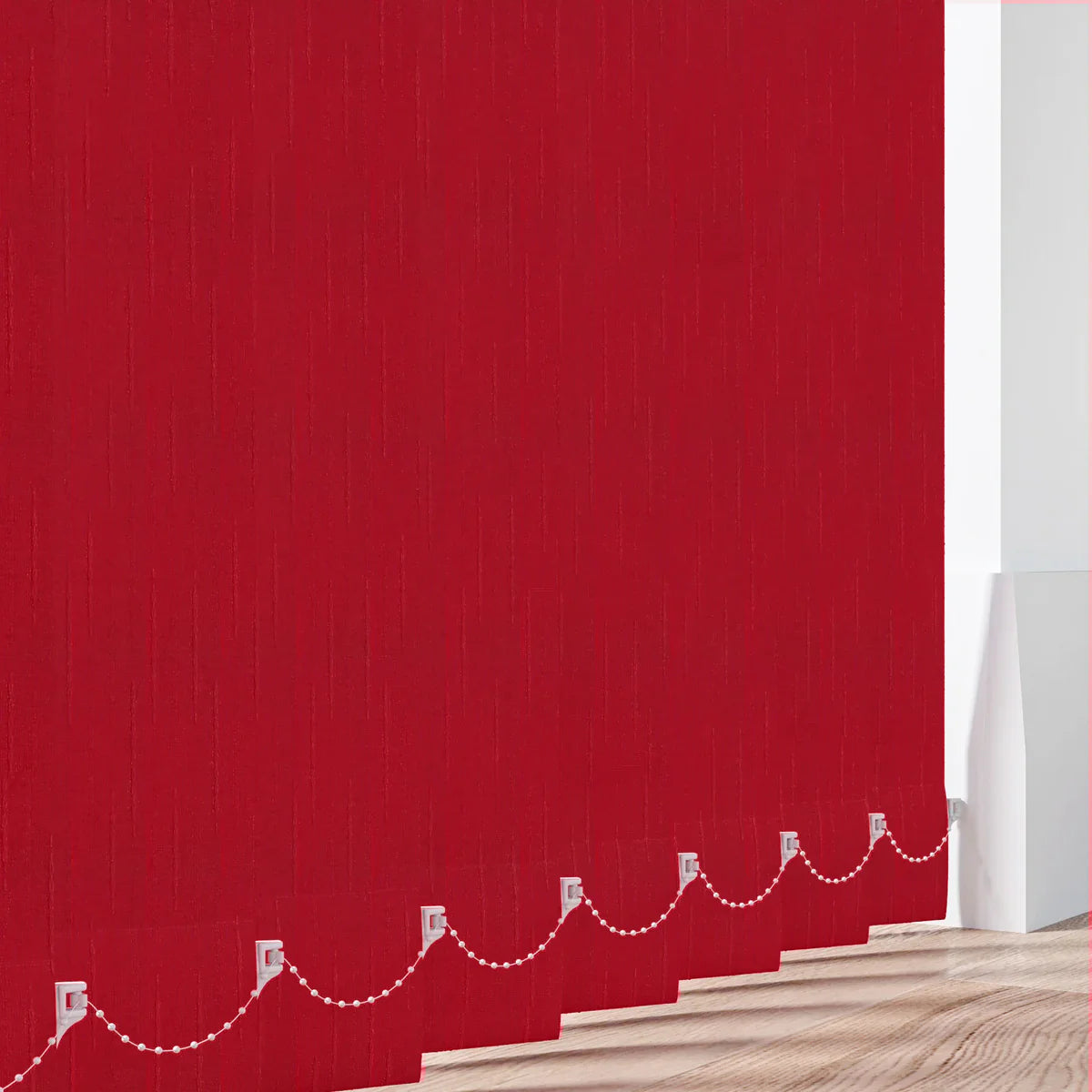 Hambrook Red - 89mm Vertical Blind Slats