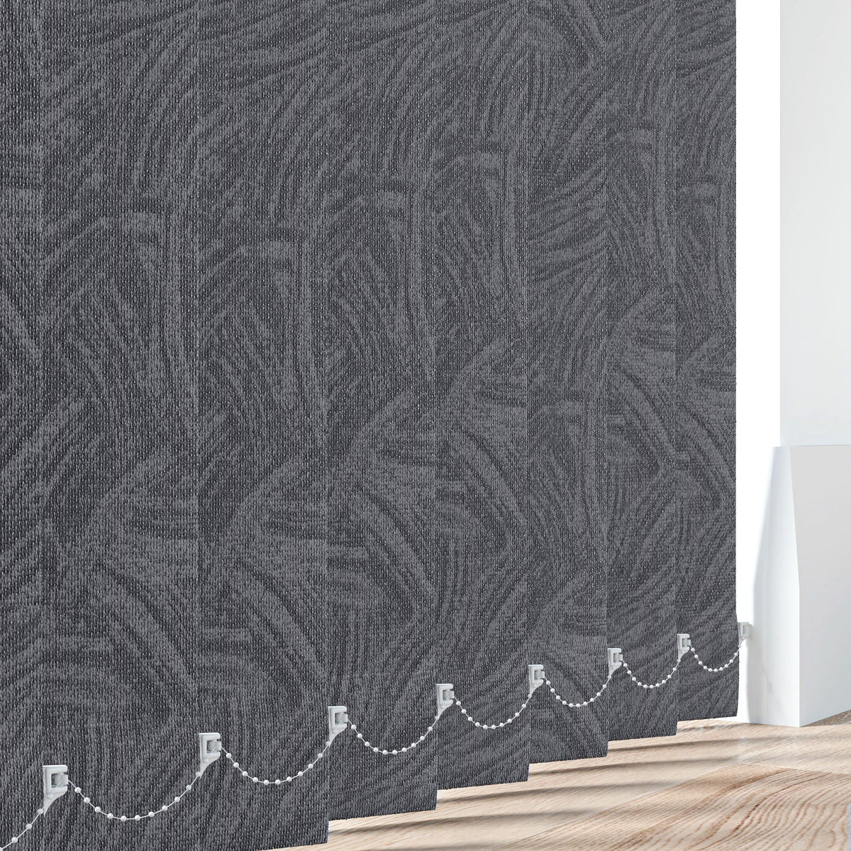 Havana Grey - 89mm Vertical Blind Slats