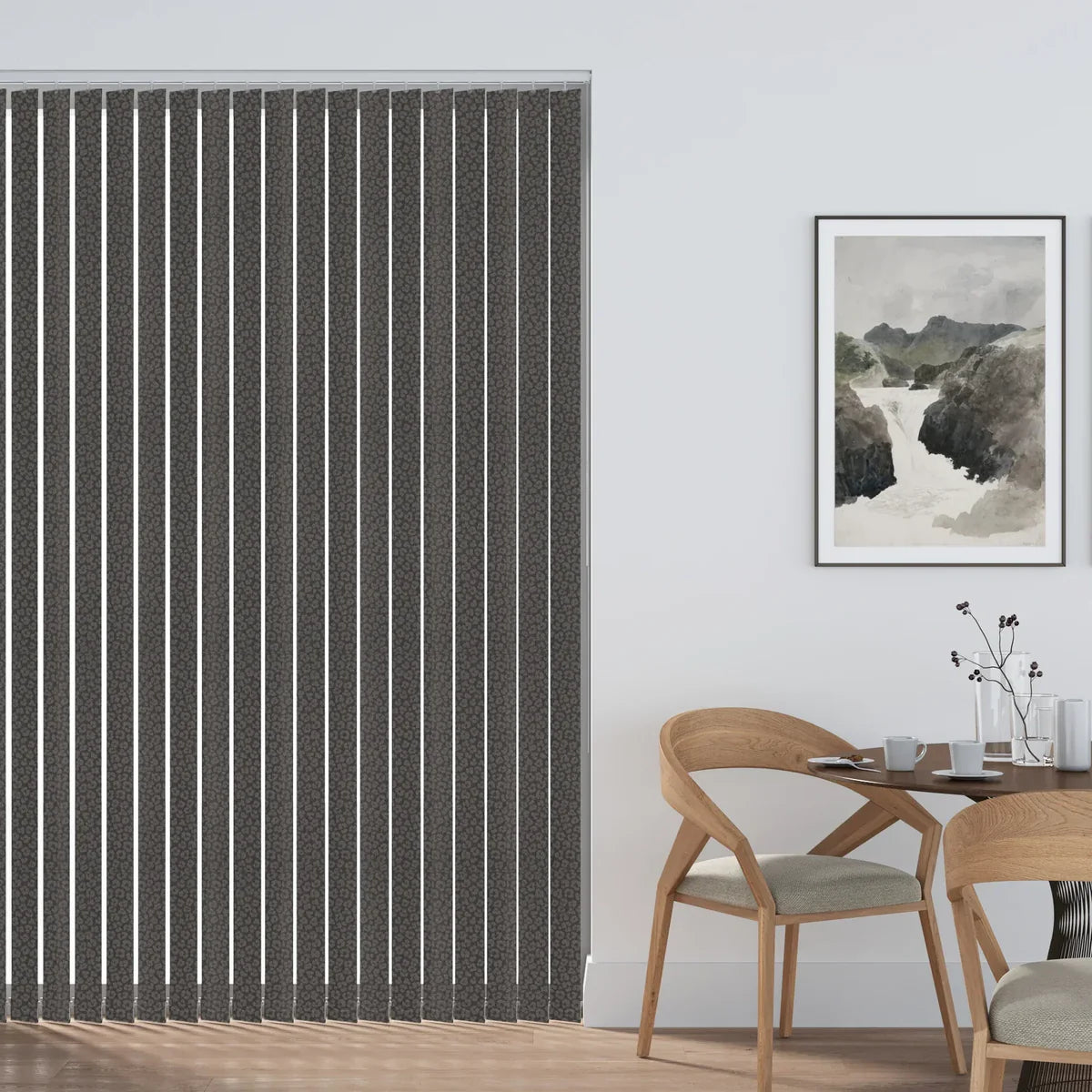 Jaguar Grey - 89mm Vertical Blind Slats