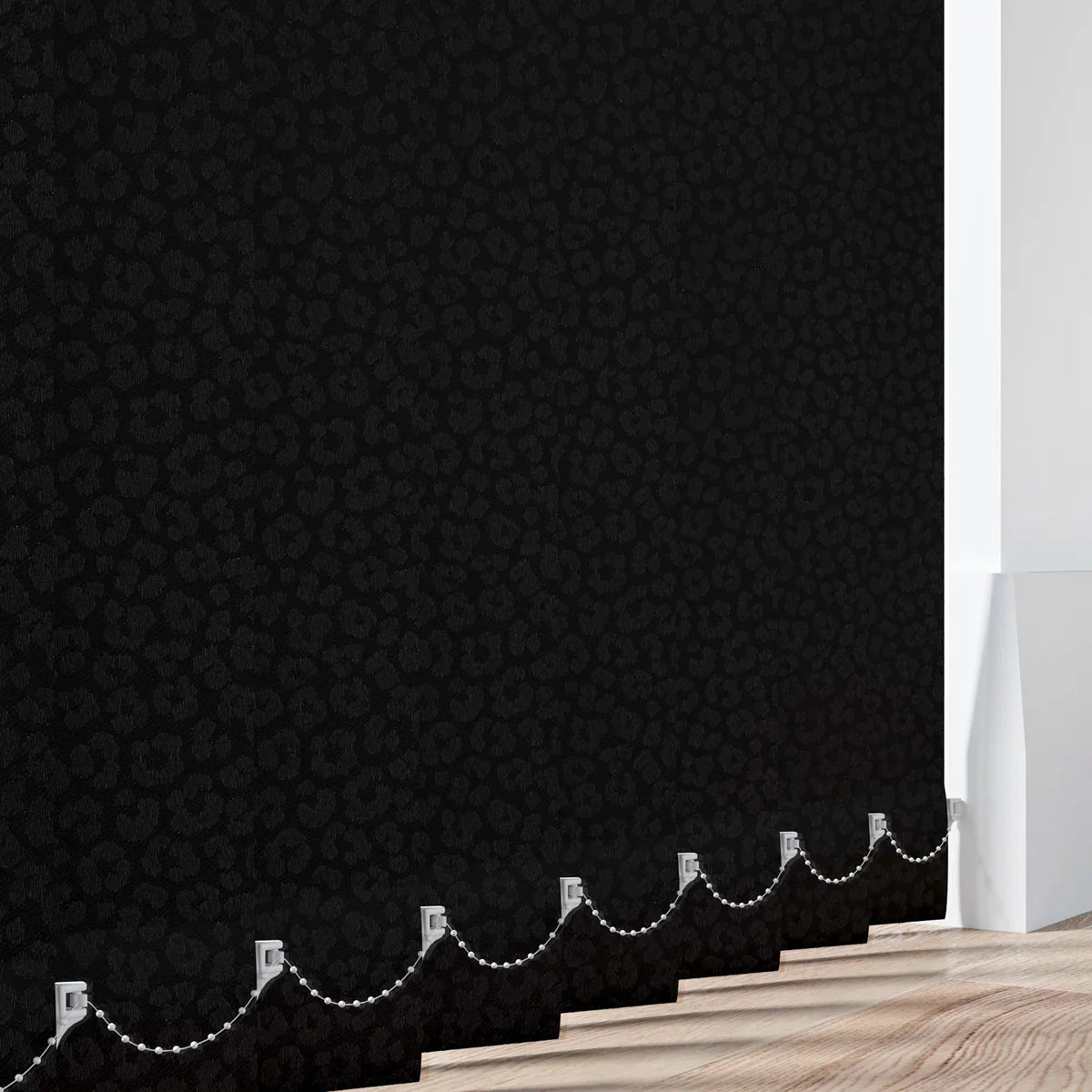 Jaguar Black - 89mm Vertical Blind Slats