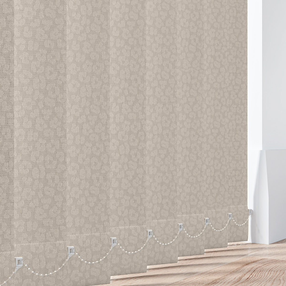 Jaguar White - 89mm Vertical Blind Slats