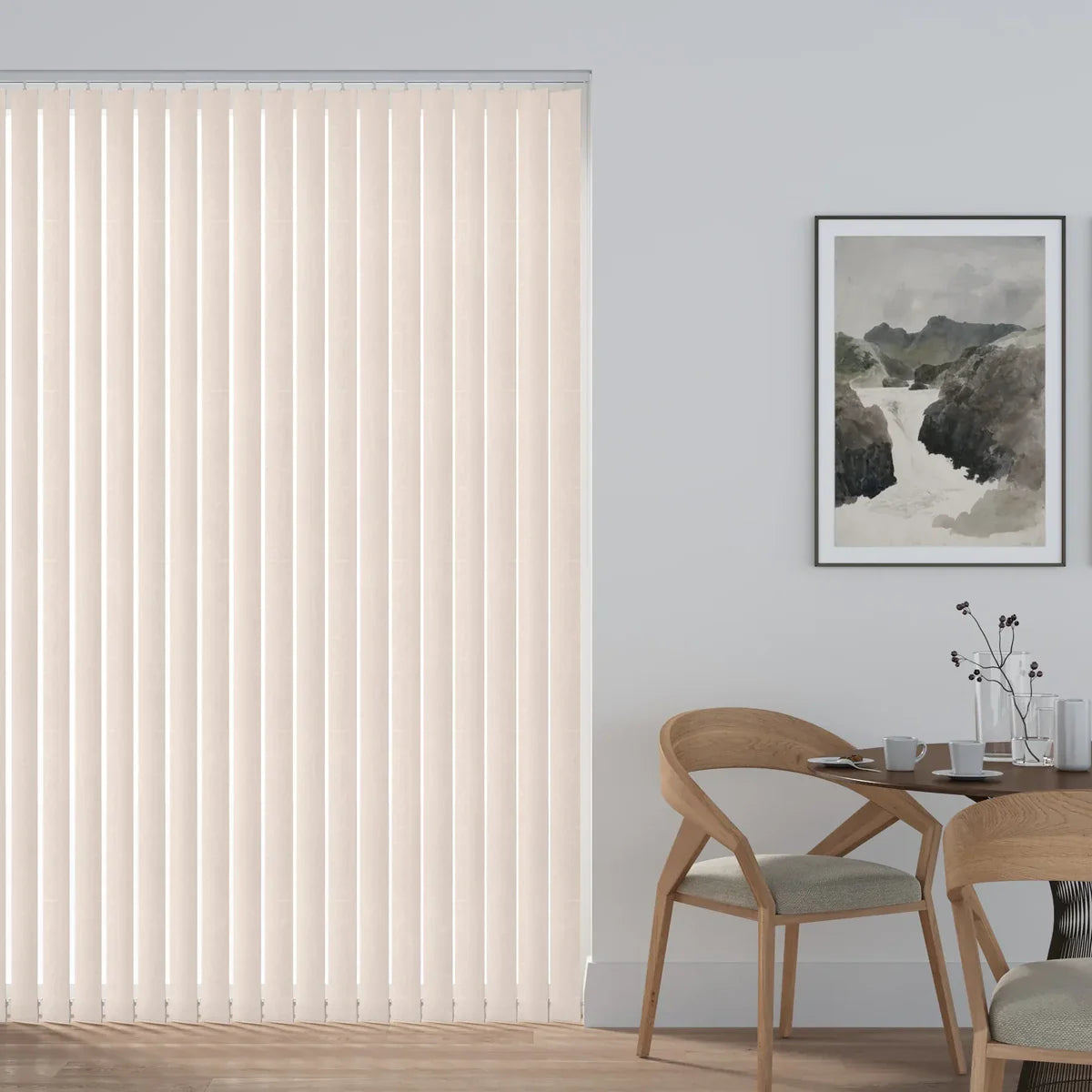 Lahore Ivory - 89mm Vertical Blind Slats