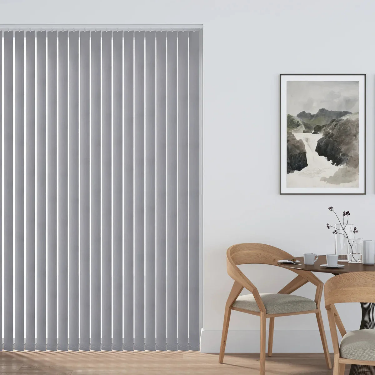 Lahore Grey - 89mm Vertical Blind Slats