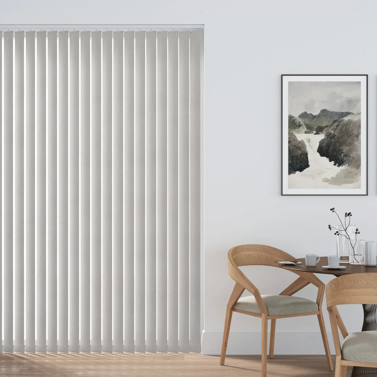 Lahore Silver - 89mm Vertical Blind Slats