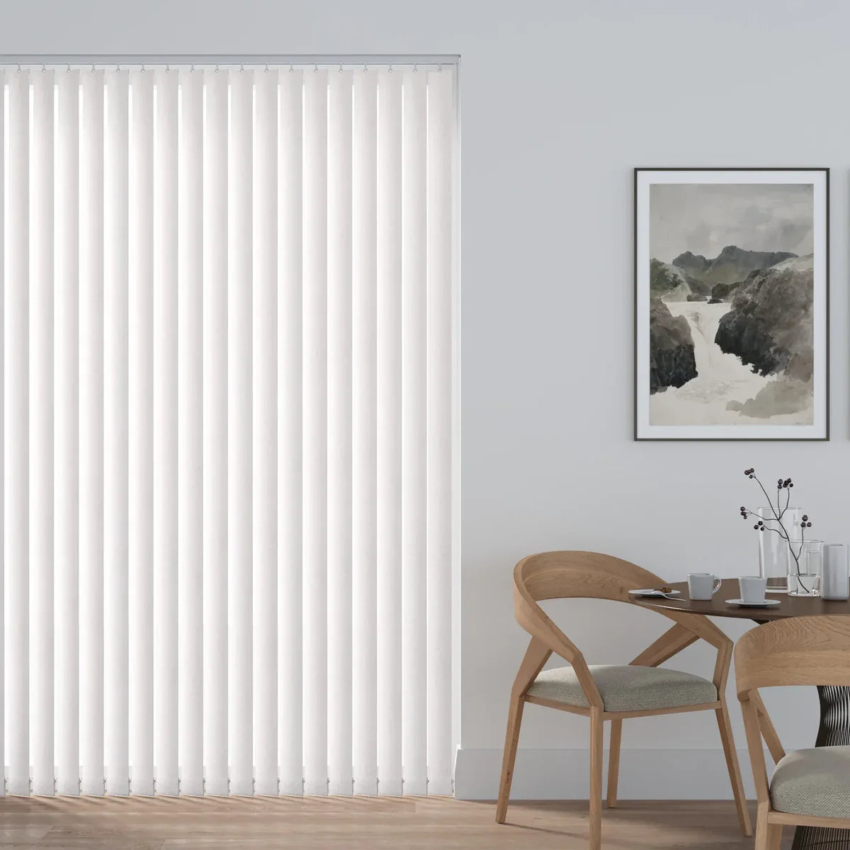 Lahore White - 89mm Vertical Blind Slats