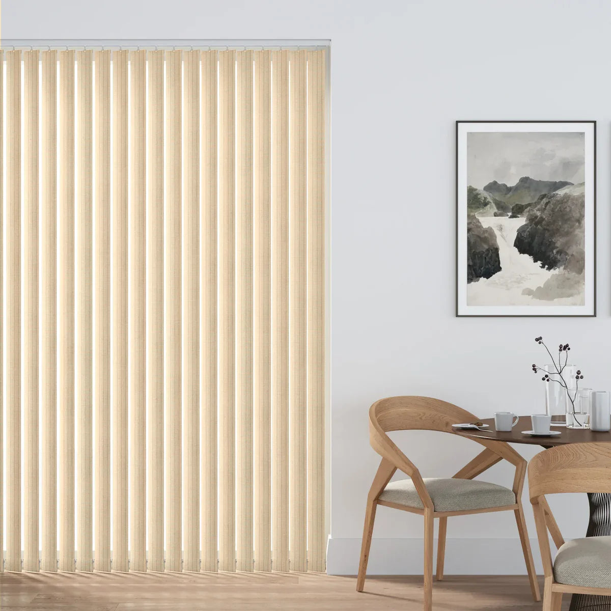 Louisianna Calico - 89mm Vertical Blind Slats