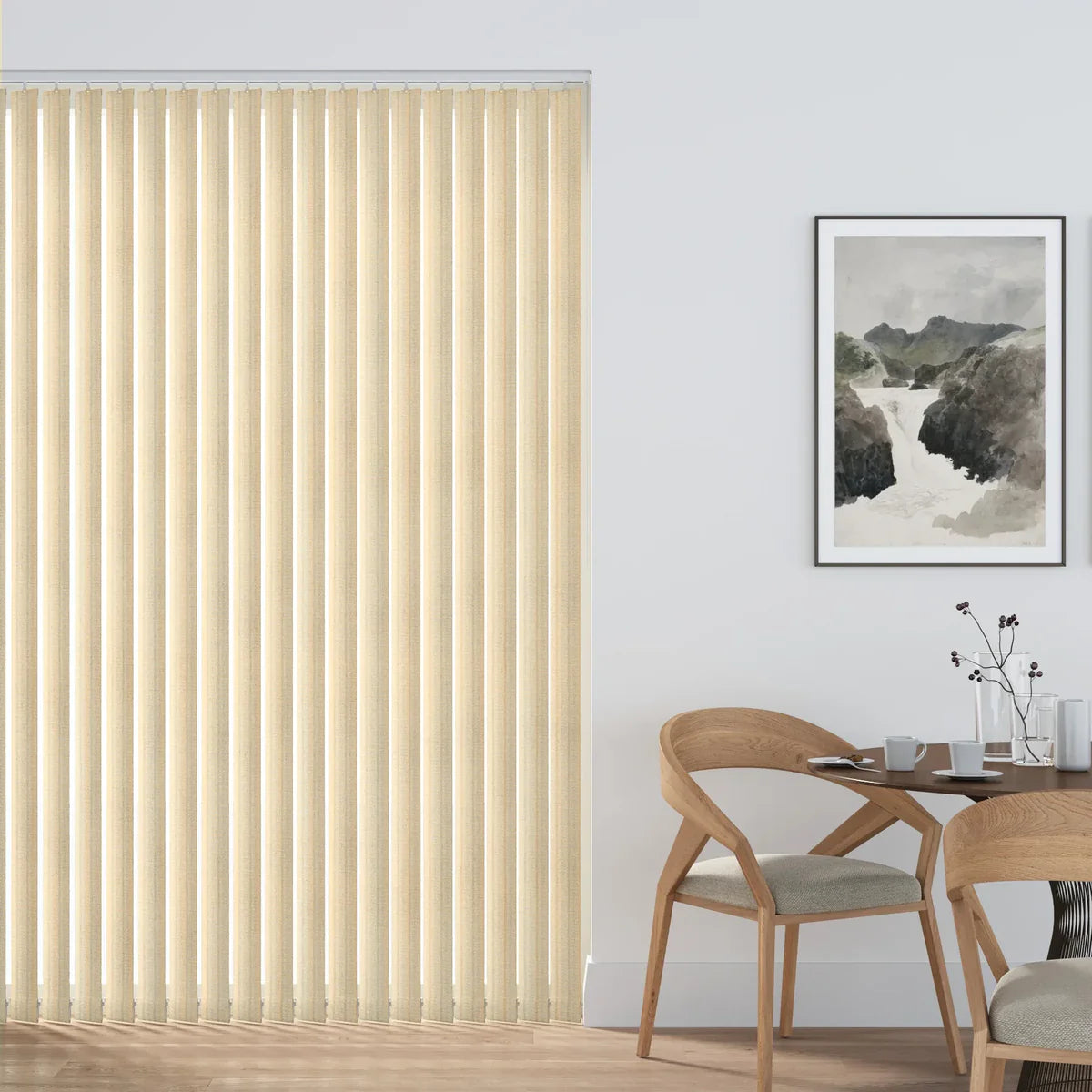 Louisianna Linen - 89mm Vertical Blind Slats