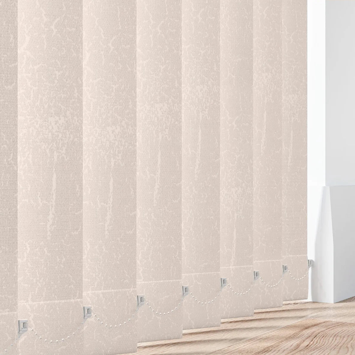 Lahore Ivory - 89mm Vertical Blind Slats