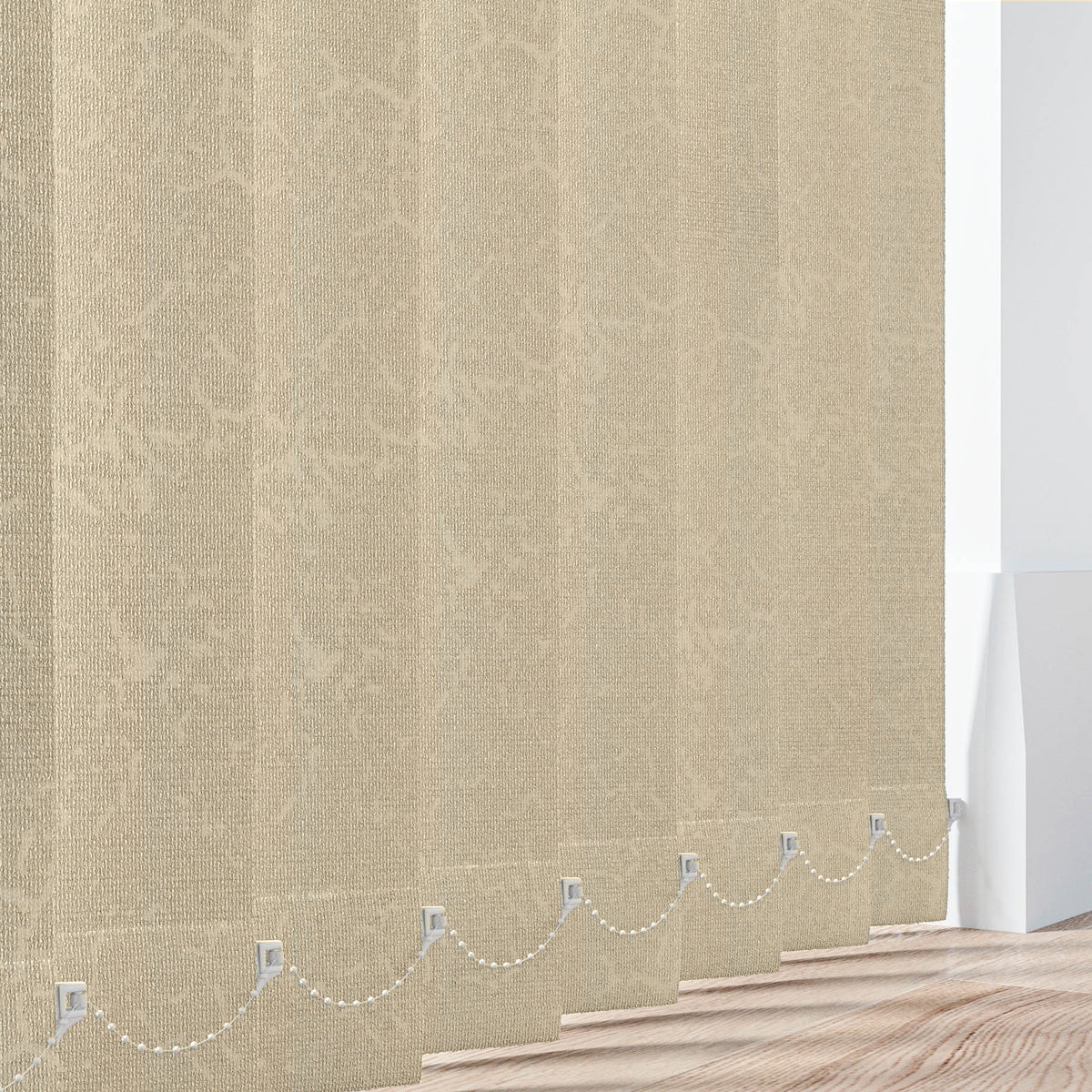 Lahore Cream - 89mm Vertical Blind Slats