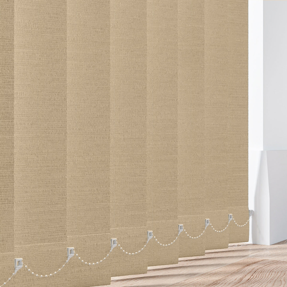 Lyon Beige - 89mm Vertical Blind Slats
