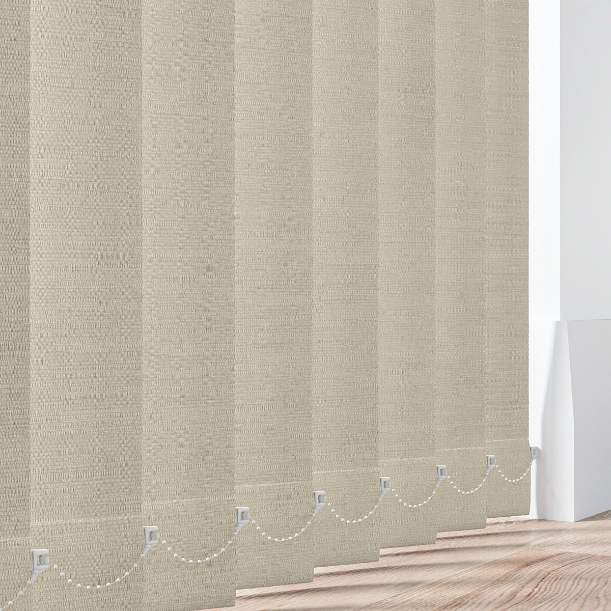 Lyon Cream - 89mm Vertical Blind Slats