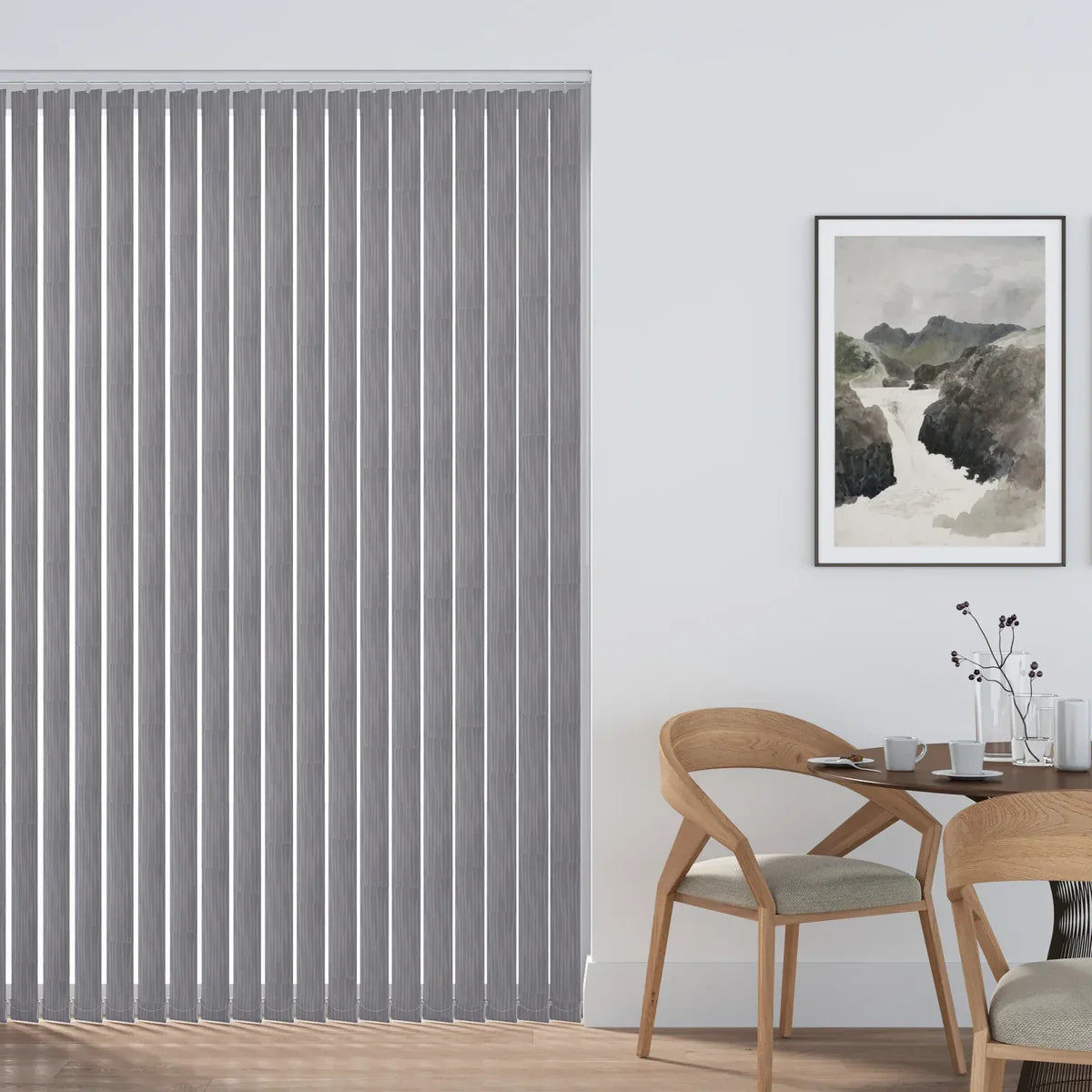 Opera Grey - 89mm Vertical Blind Slats