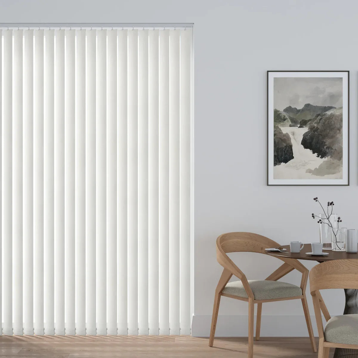 Opera White - 89mm Vertical Blind Slats