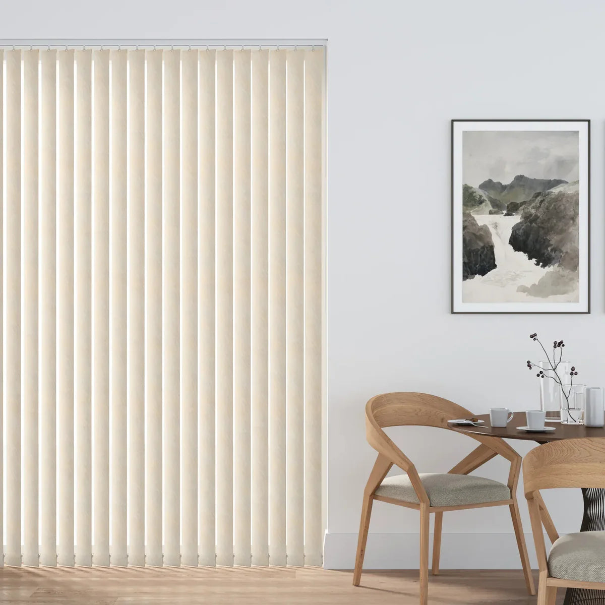 Campden Cream - 89mm Vertical Blind Slats