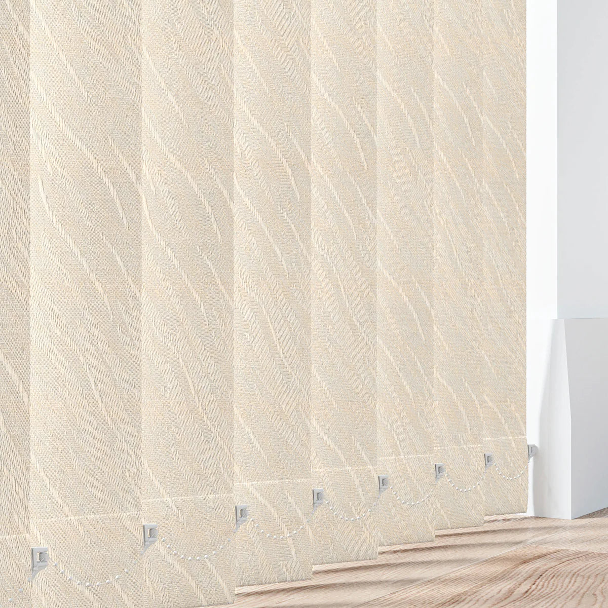 Campden Cream - 89mm Vertical Blind Slats
