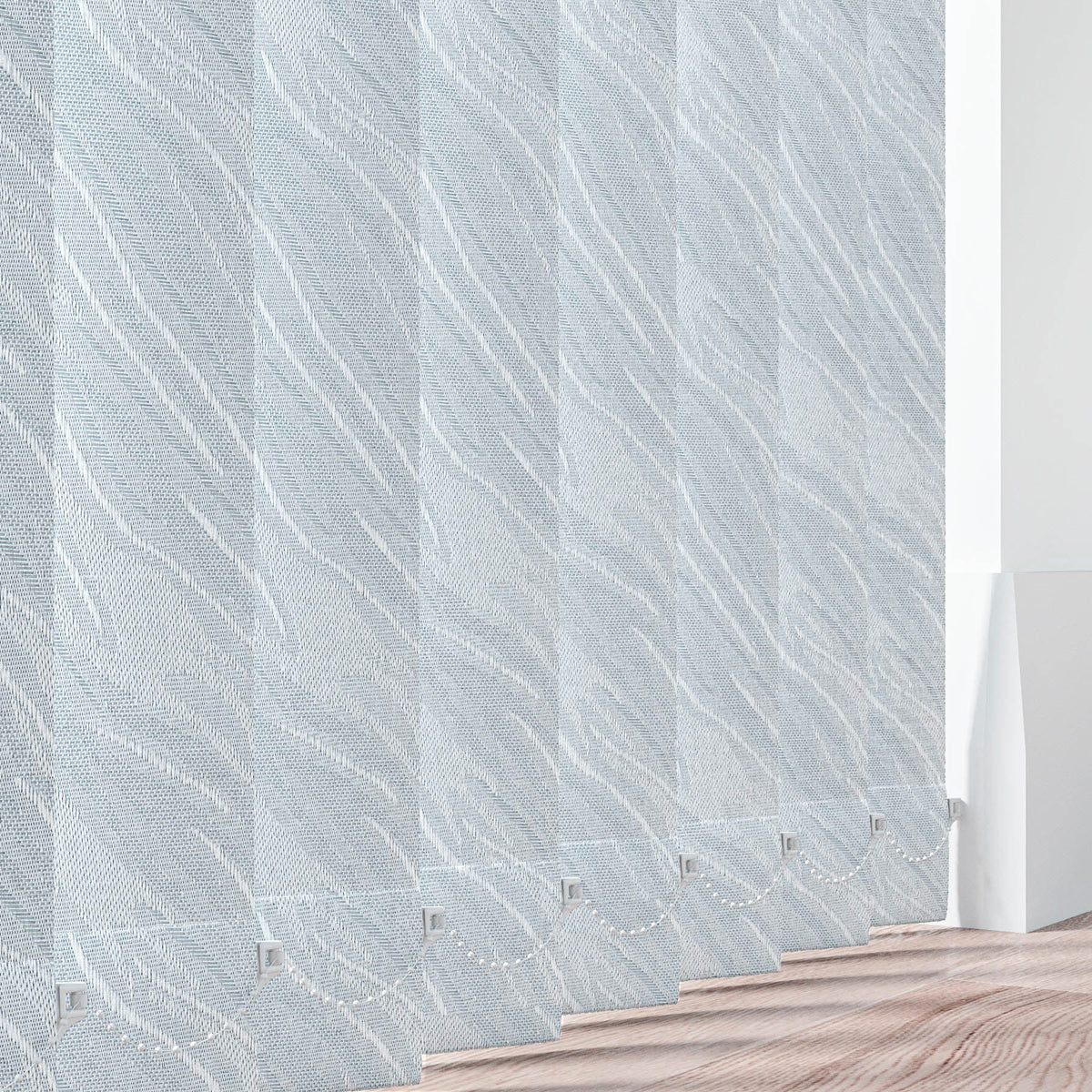 Pacific Mist - 89mm Vertical Blind Slats