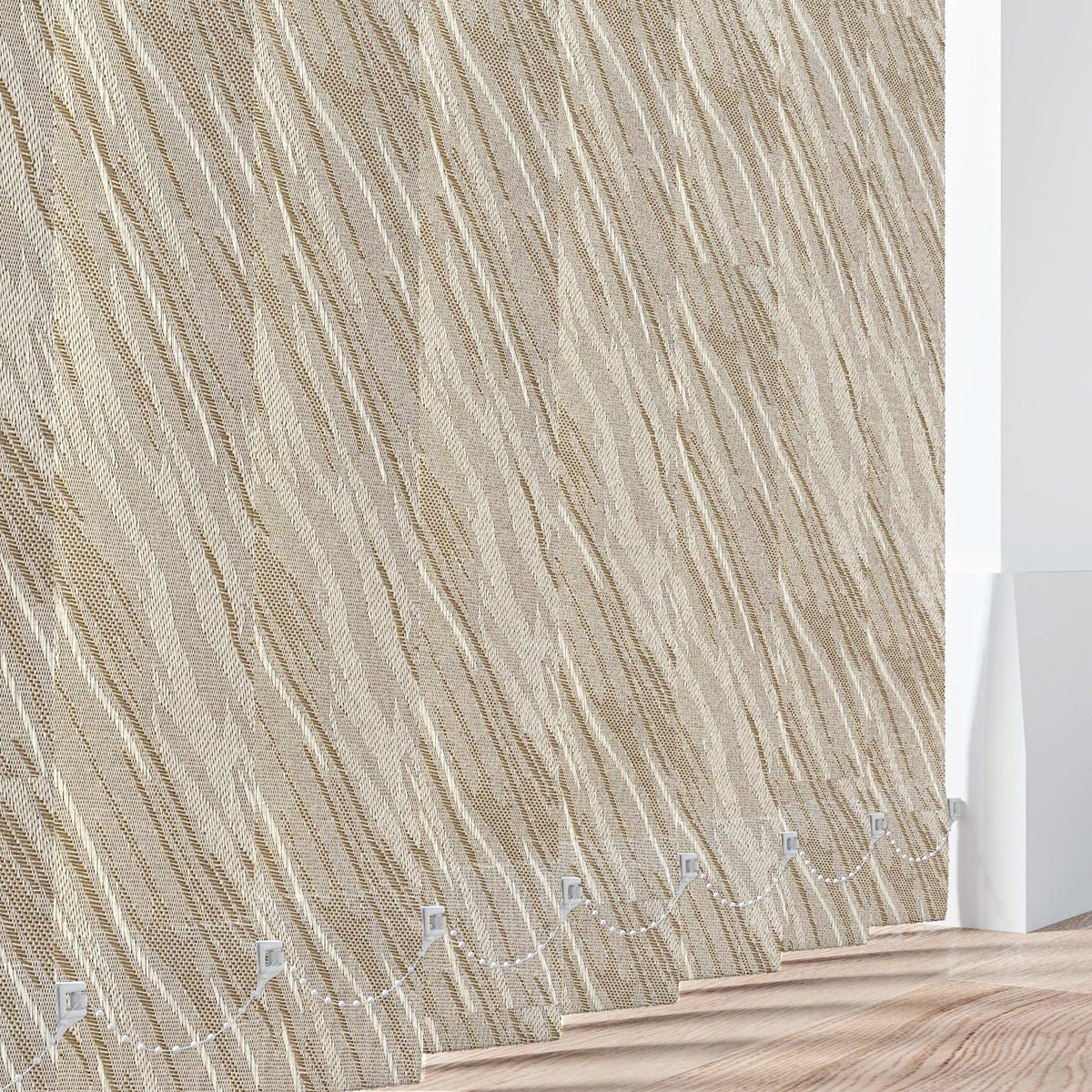 Pacific Mocha - 89mm Vertical Blind Slats