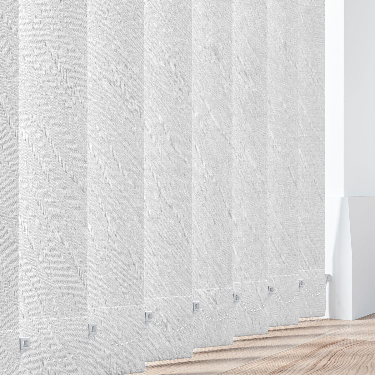 Campden White - 89mm Vertical Blind Slats