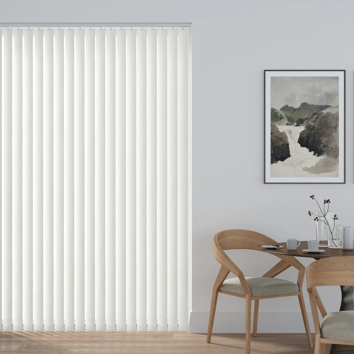 Kingham White - 89mm Vertical Blind Slats