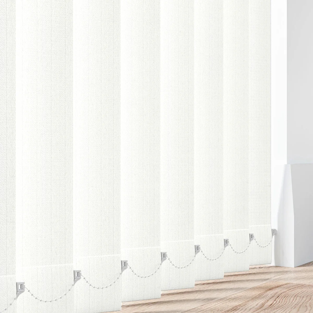 Kingham White - 89mm Vertical Blind Slats