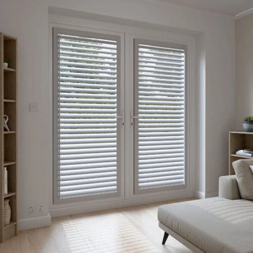 Grey Perfect Fit Shutters Lite – Made to Measure