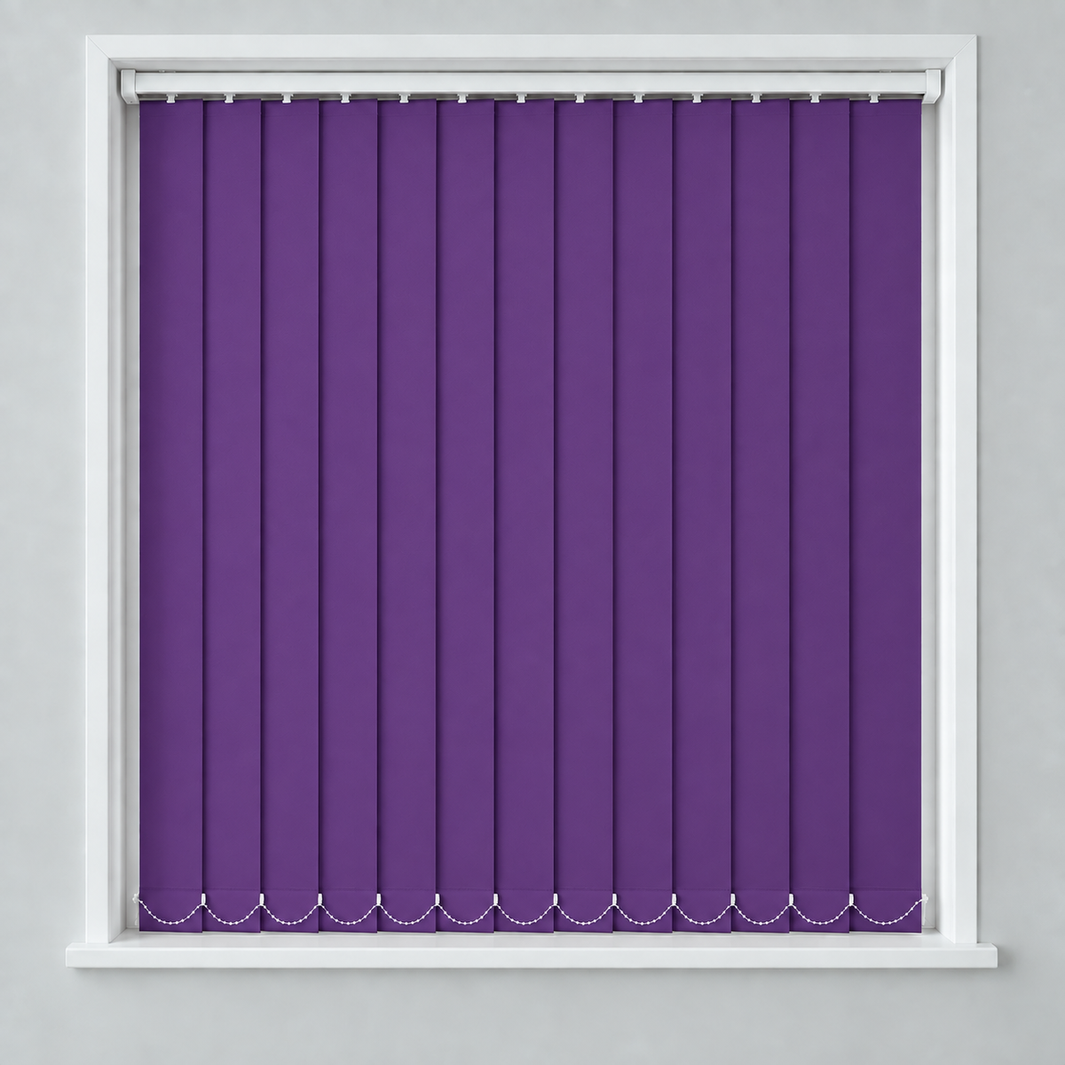 Signature Blackout Purple 89mm Replacement Vertical Blind Slats