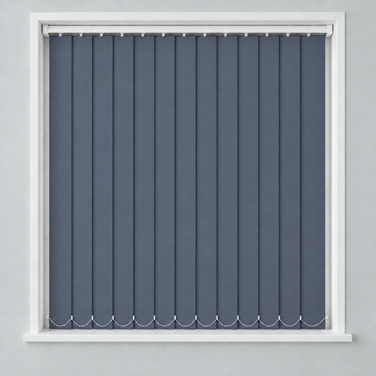 Signature Blackout Navy 89mm Replacement Vertical Blind Slats