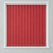 Signature Blackout Red 89mm Replacement Vertical Blind Slats