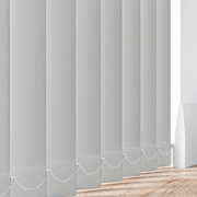 Signature Blackout Light Grey 89mm Replacement Vertical Blind Slats