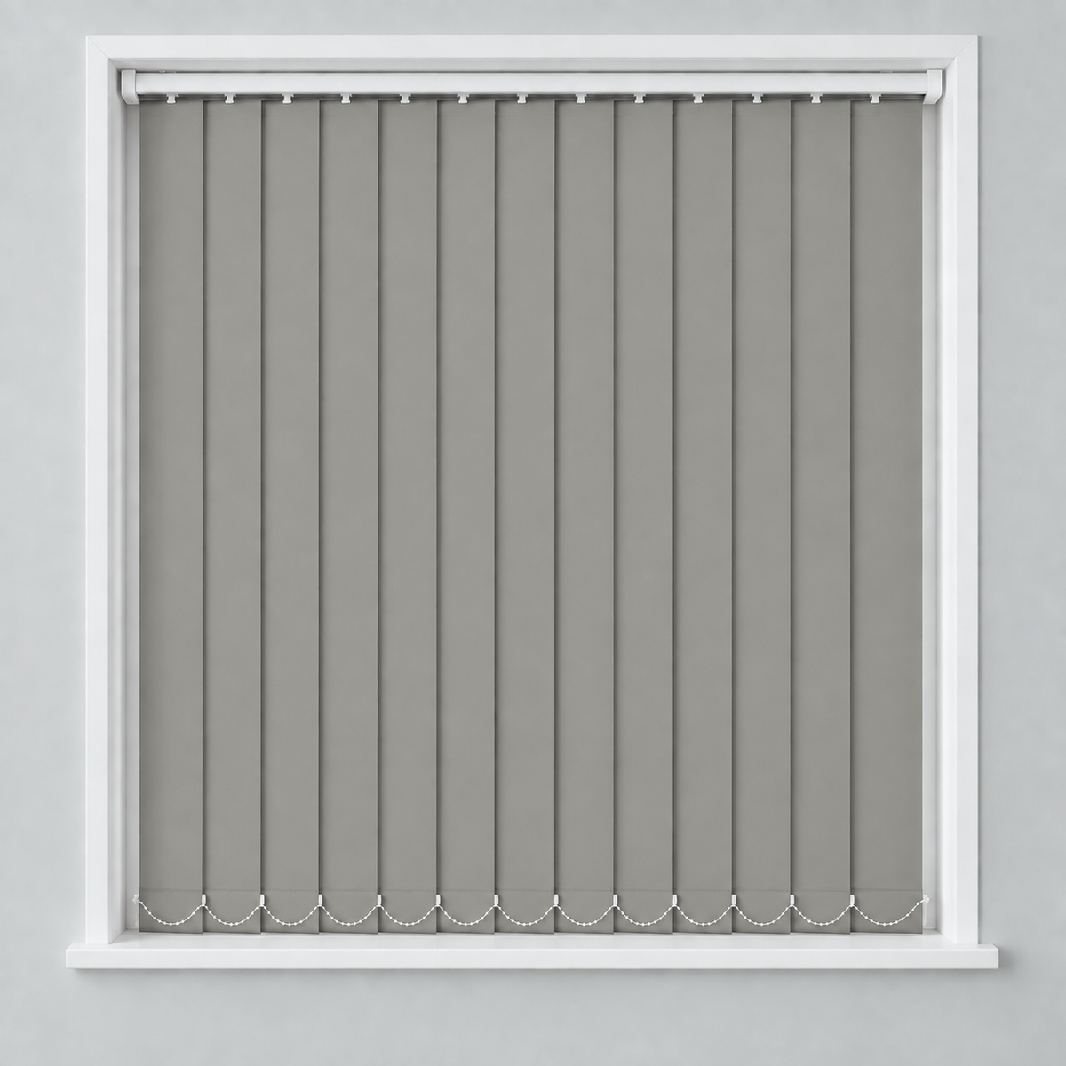 Signature Blackout Mid Grey 89mm Replacement Vertical Blind Slats